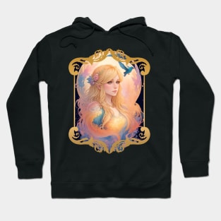 Blue Witch of the Forest Morning Hoodie